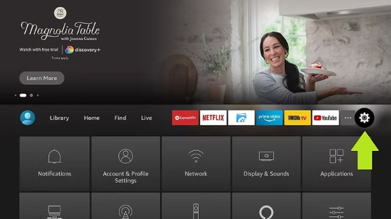 étape pour l'installation sur fire stick