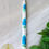 Thumbnail: Hand Painted Floral Patterned Single Candlestick Candle