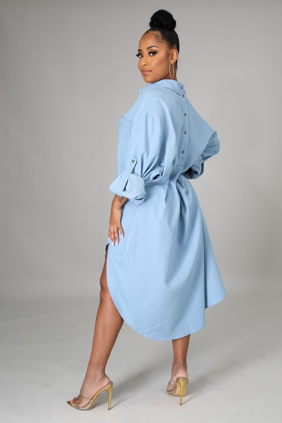 Thumbnail: ANNA DENIM DRESS
