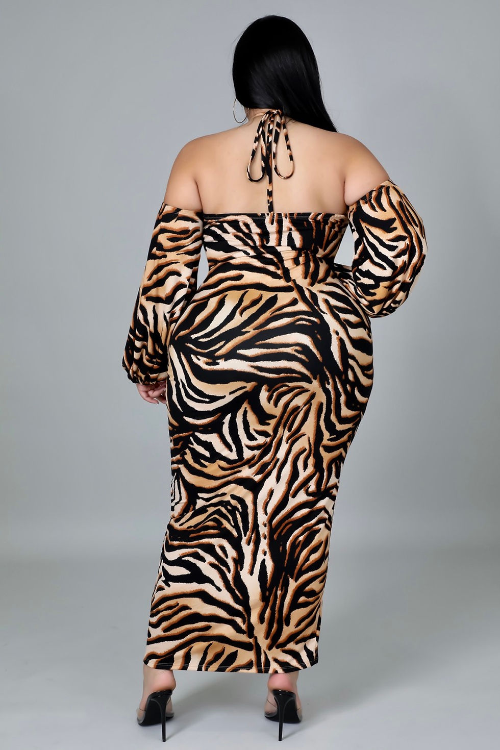 Thumbnail: WILD FOR FALL PLUS DRESS 