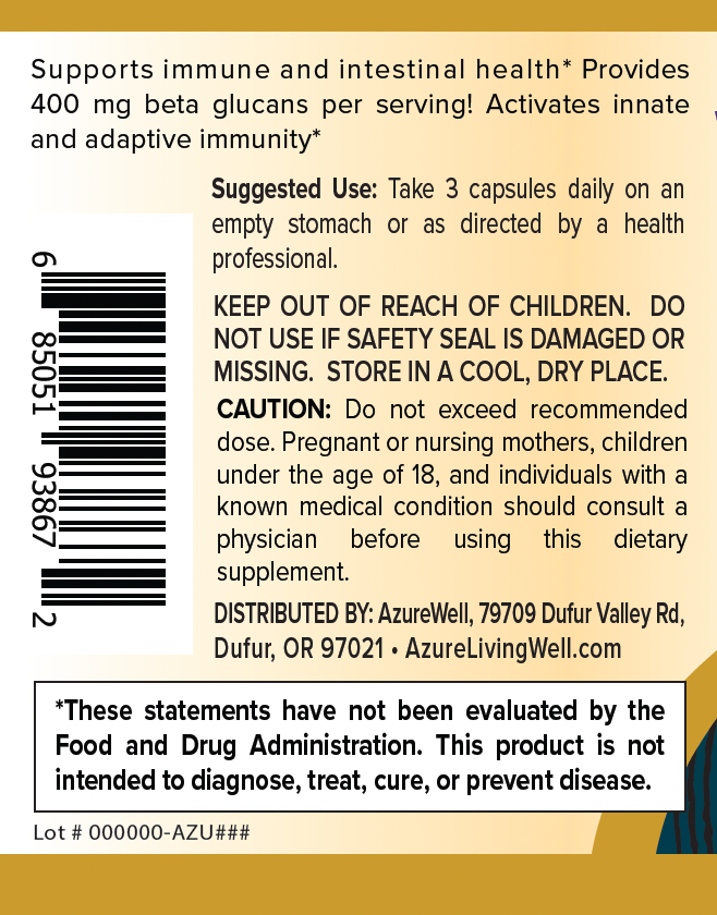 Product details from label panel.