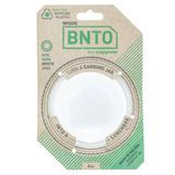 Cuppow Mason Jar Divider Cup BNTO, Wide Mouth, Clear