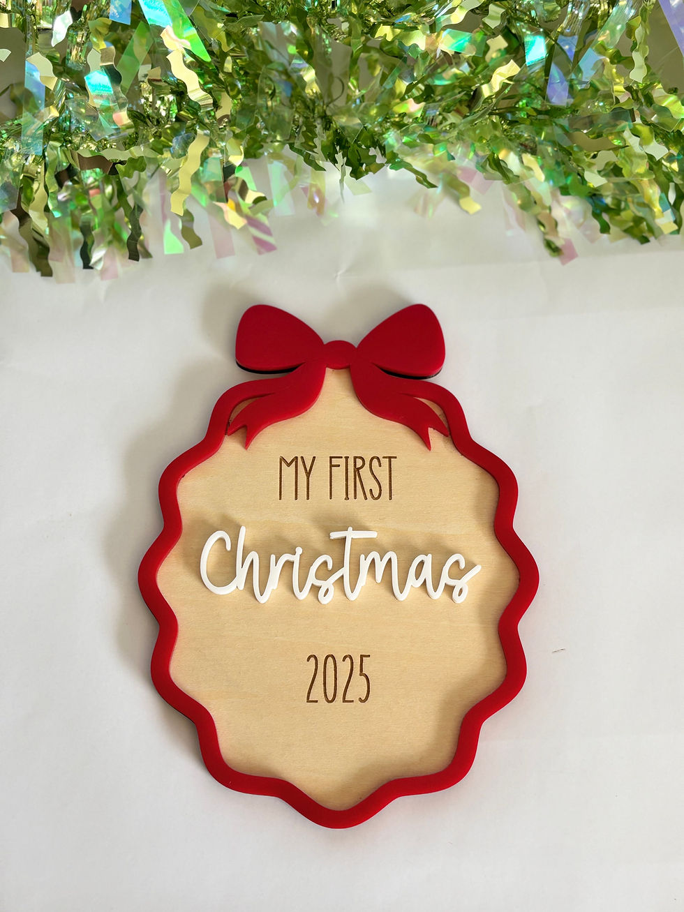 Thumbnail: First Christmas Plaque