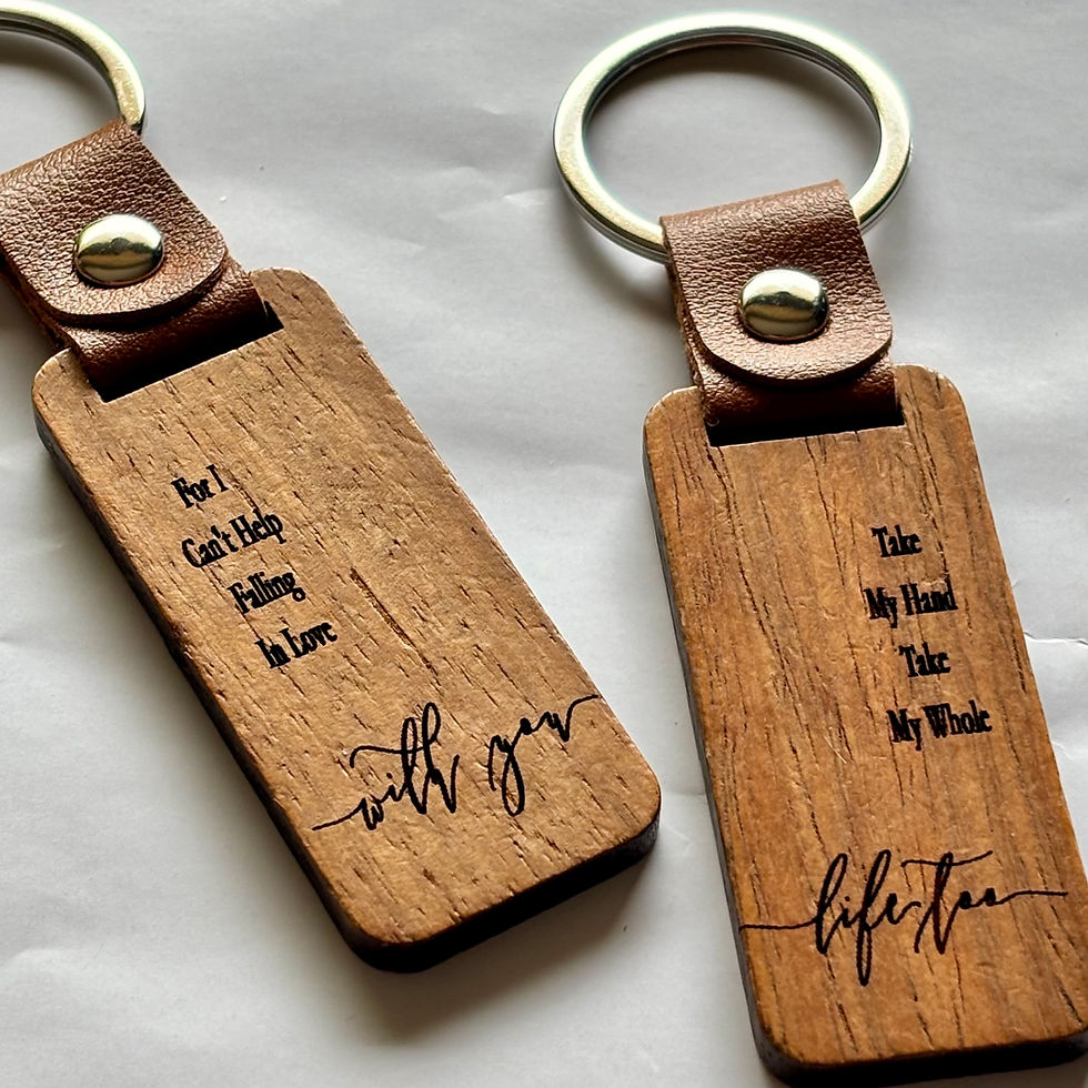 Thumbnail: Couples Keyring Set