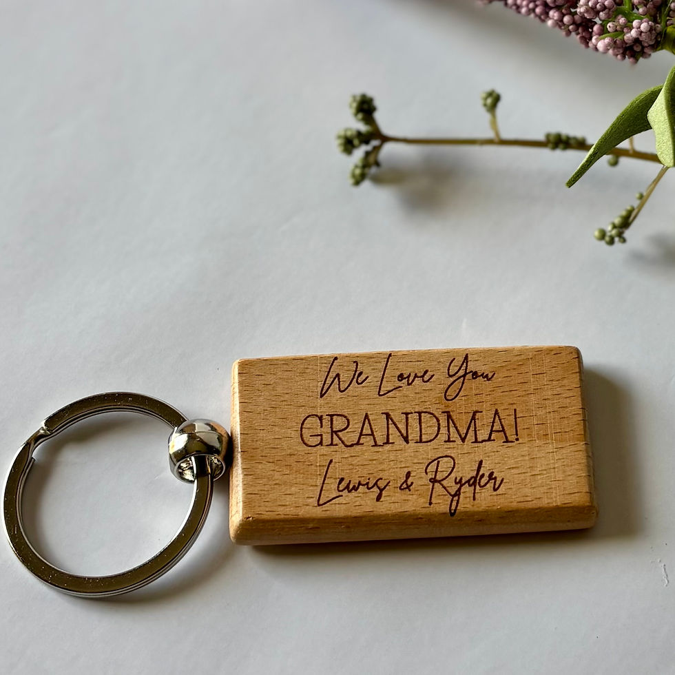 Thumbnail: Wooden Keyring