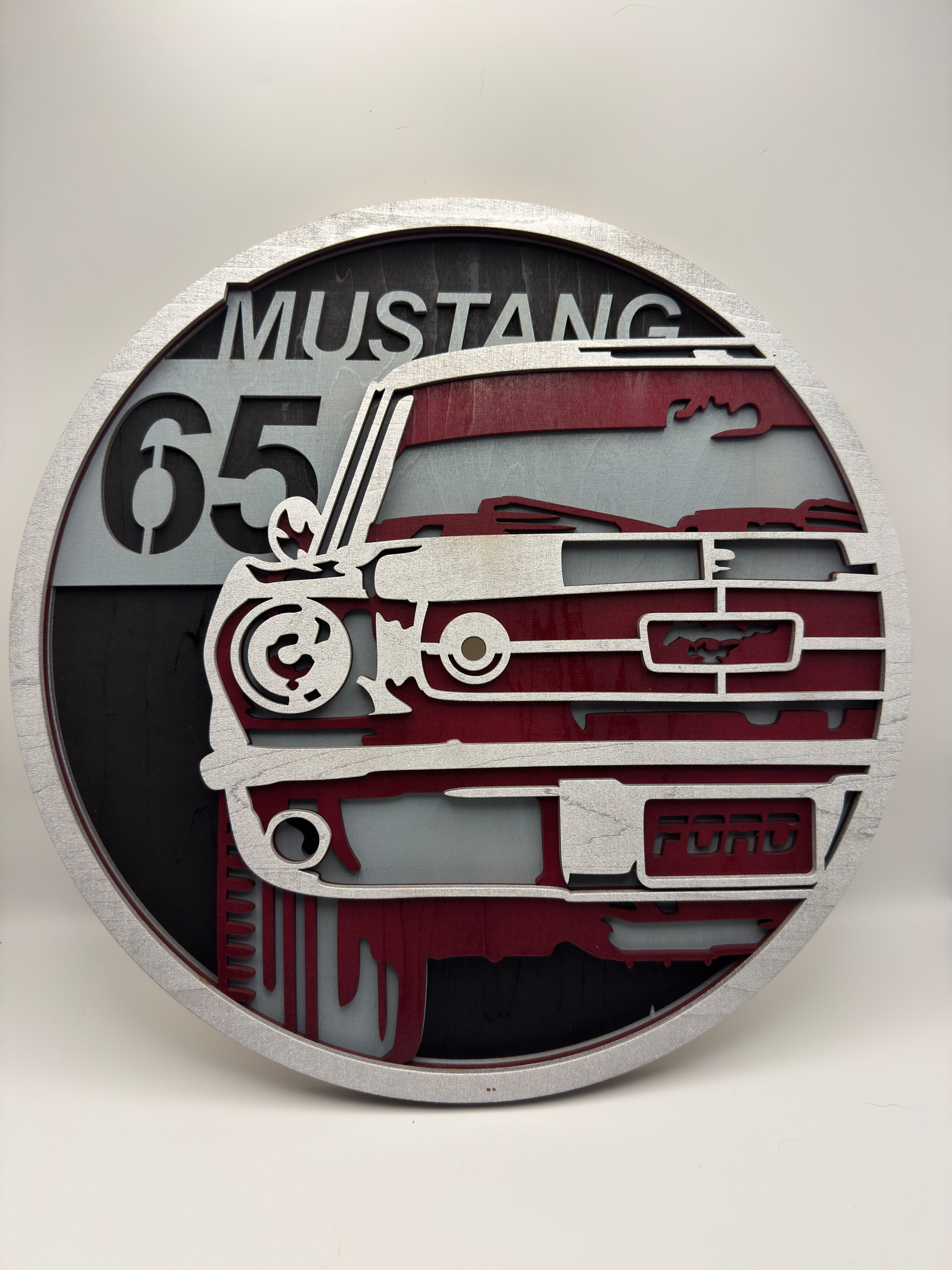 '65 Ford Mustang Sign