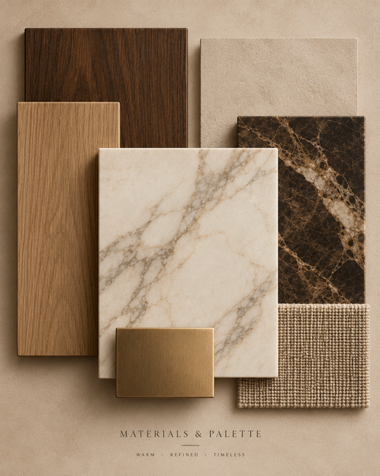 Warm Neutral Materials Palette