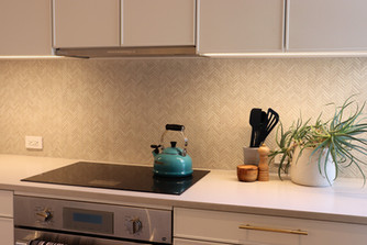 Spacious cooking area in a Brooklyn Family Kitchen