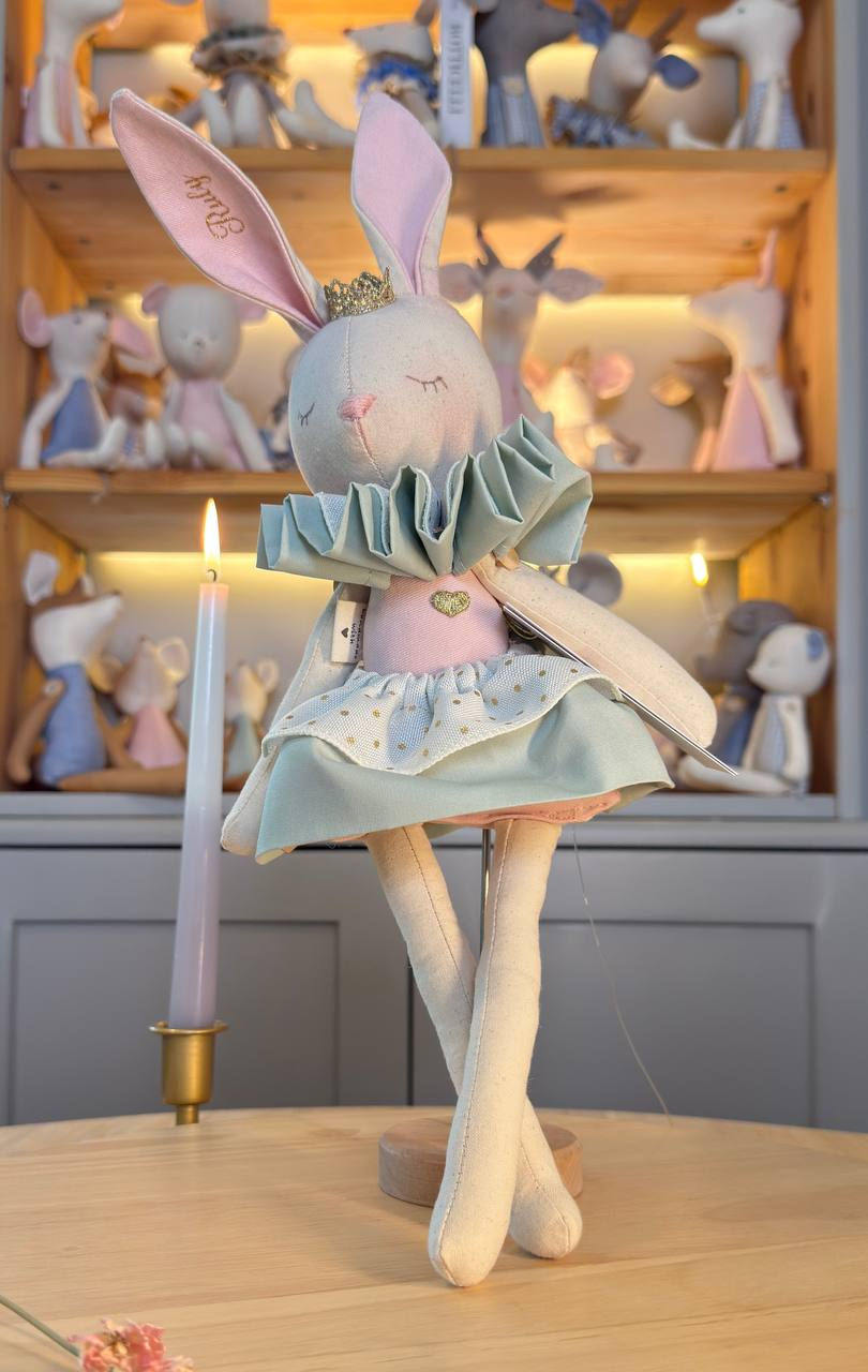 Thumbnail: Princess Selene — Handmade Rabbit Doll