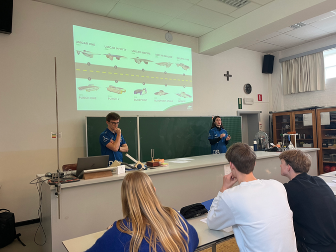 SJT-talk Solar race door Isra Klaasen en Wout Rubbrecht