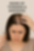 Signs of shedding and thinning hair