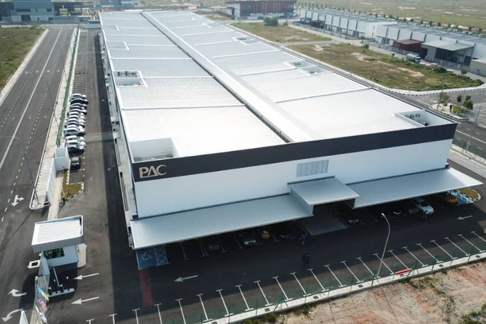 Industrial building construction project for Penang Automation Cluster in Batu Kawan Penang by Yu Tong Construction