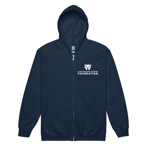 Unisex heavy blend zip hoodie | JHG Foundation