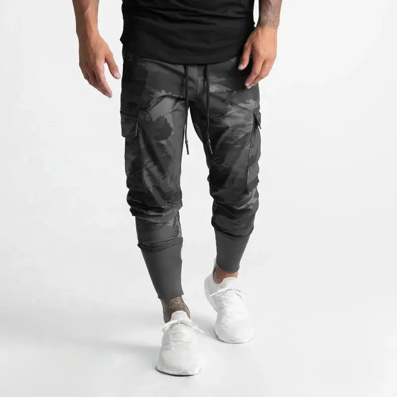 Thumbnail: Men’s Running Jogger Sweatpants with Back Zip Pocket
