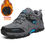थंबनेल: Men Winter Snow Boots Waterproof Leather Sneakers