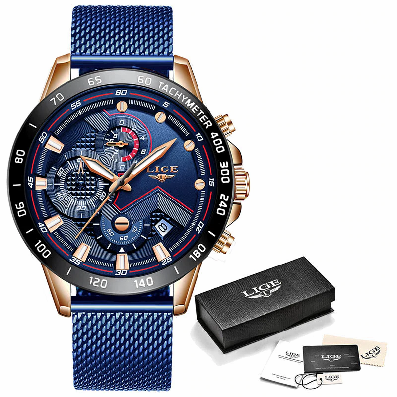 Thumbnail: Mens Watches Top Brand Luxury WristWatch