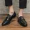 Thumbnail: Italian Design Size 46 47 Dress Shoes