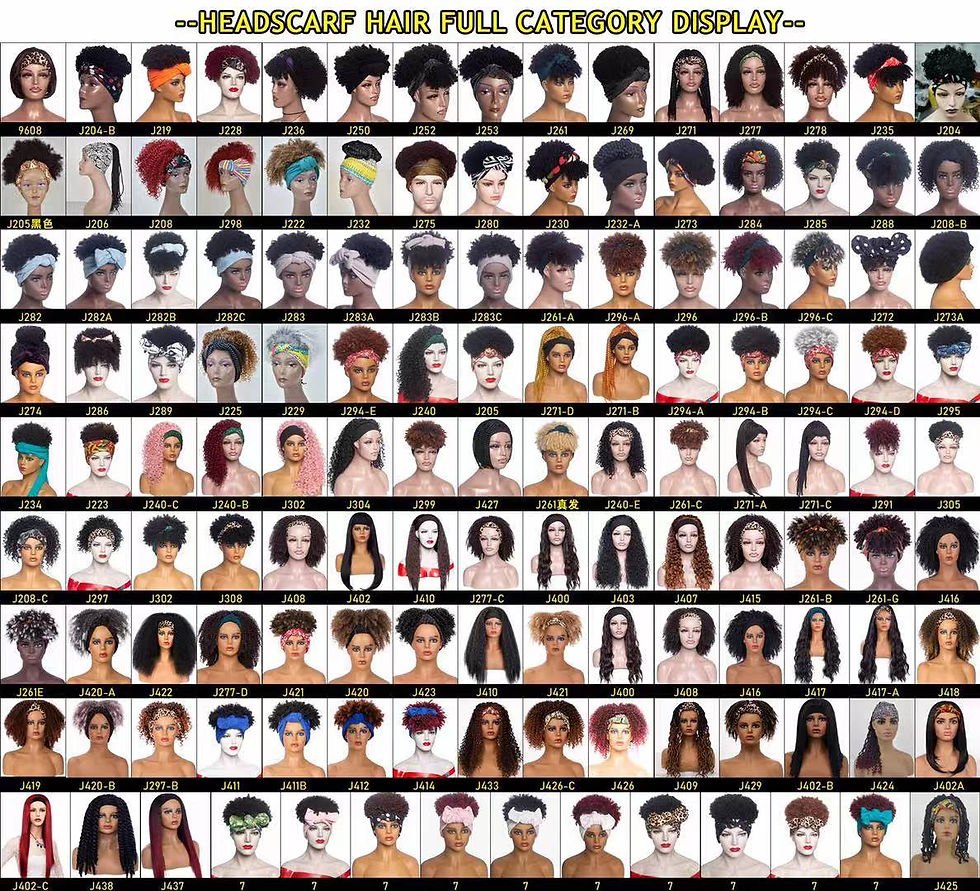 Thumbnail: Synthetic Short Kinky Curly Wigs