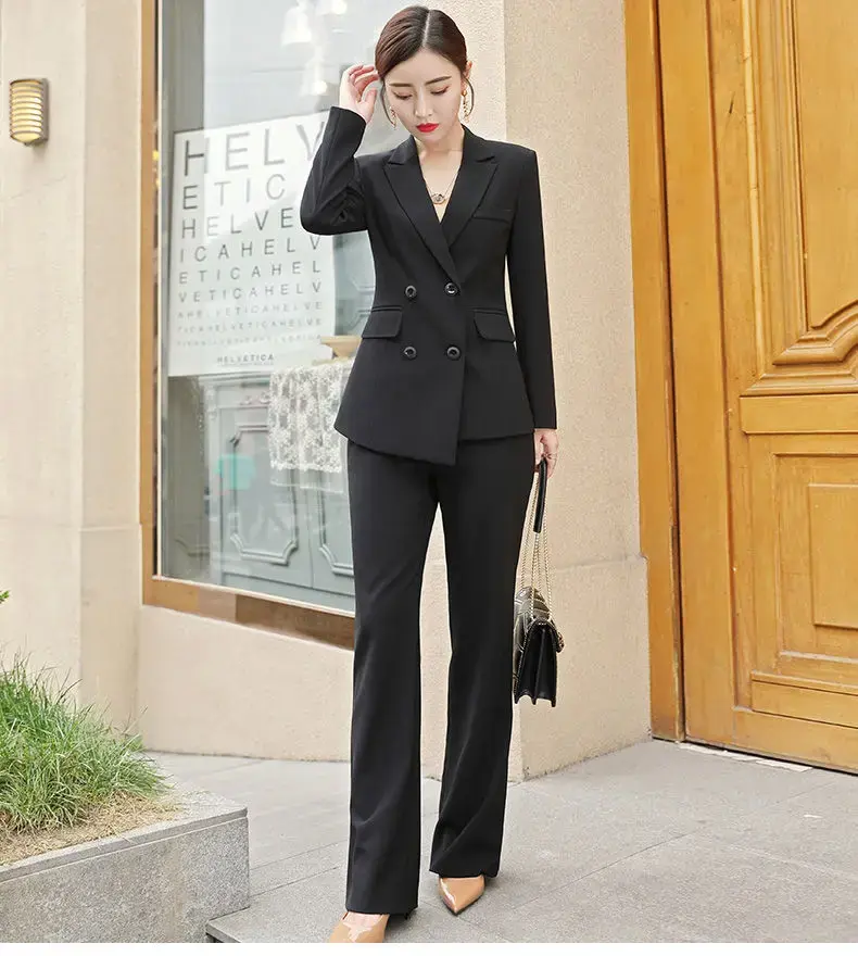 Thumbnail: Business Formal  Suits for Women High Quality  Office Suits Set