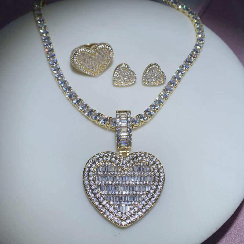 Thumbnail: Custom Made Photo Heart Medallions Necklace