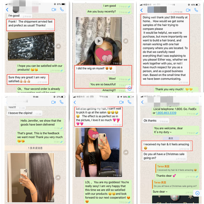 Thumbnail: 100% Natural Hair Bundle Cuticle Aligned Hair,