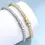 縮圖：Sterling Silver Tennis Moissanite Tennis Bracelets for Men Women