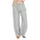 Thumbnail: Plus Size  Comfortable Breathable Sweat Absorbent Loose Cotton Linen  Trousers