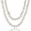 Thumbnail: Heart Chain CZ cChoker Necklace