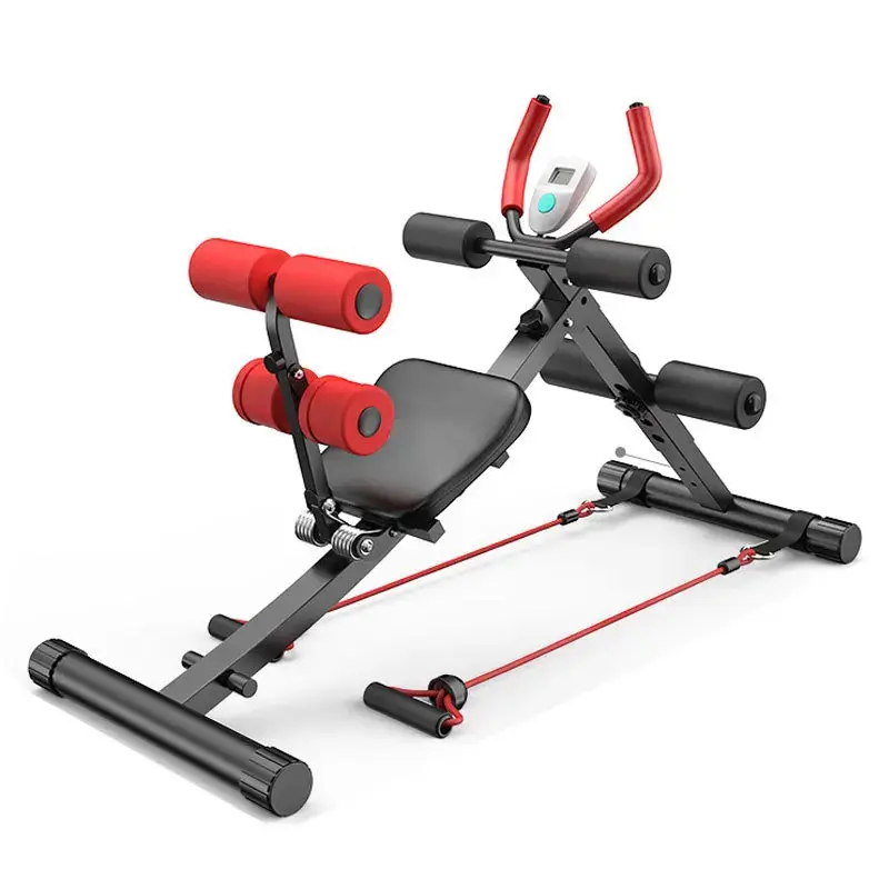 Thumbnail: Multi-Function Folding Abs Decline Sit Up Bench Adjustable Exercise