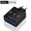 Küçük resim: 65W 6 Ports USB Charger Fast Charging QC3.0 Travel