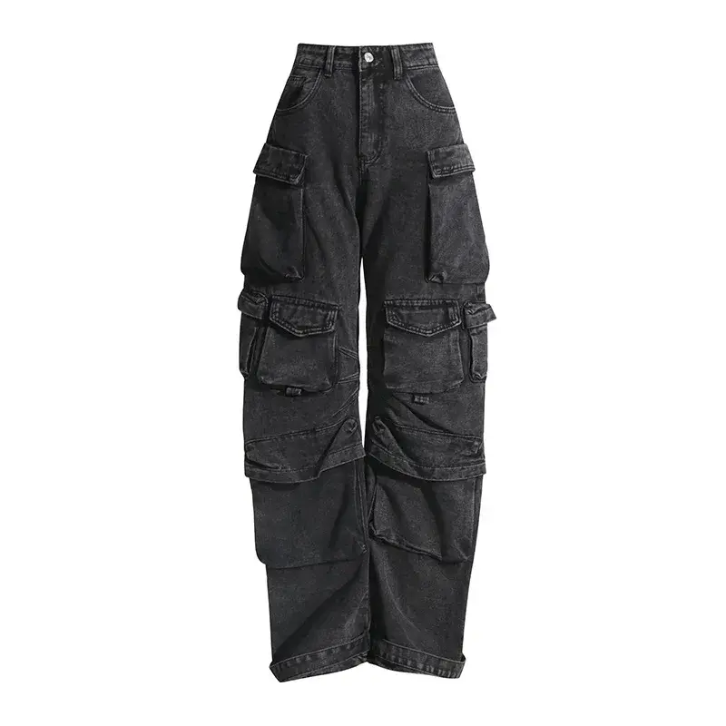 Thumbnail: Multi Pocket Baggy Trousers