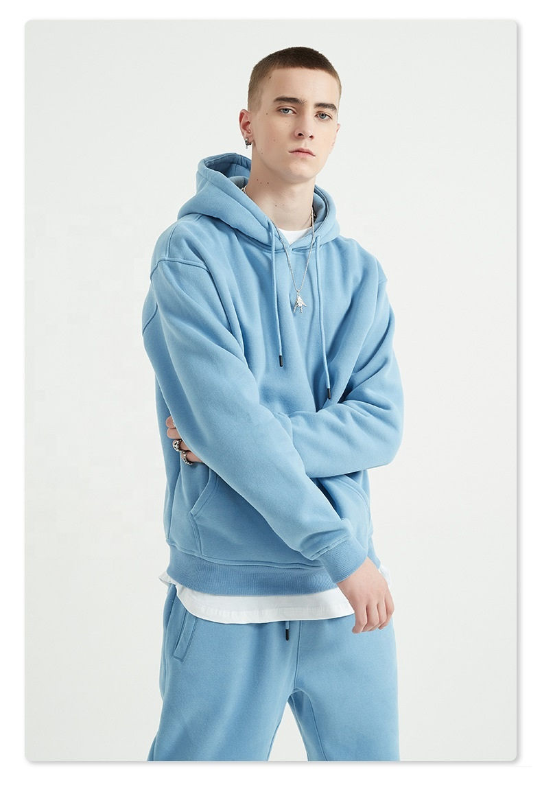 Thumbnail: Polyester Sports Blank Hoodies