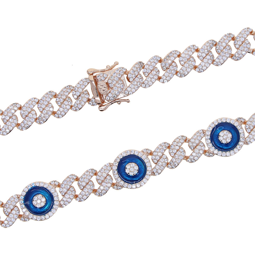Thumbnail: Turkish Evil Eye Charm Women Bracelet