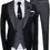 Thumbnail: Gentleman 3 Pieces Blazer
