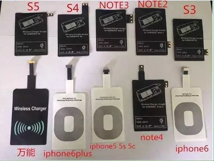 Thumbnail: Universal Qi Wireless Charging Charger Adapter Micro USB