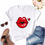 Miniatura: T-Shirt Short Sleeve Vintage Creativity Zipper