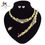 Miniatura: African High Quality 14k Gold XOXO Plating Jewelry Set