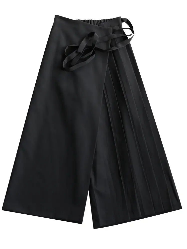 Thumbnail: Irregular Skirt Pants Oversized Casual Wide Leg Trousers for Women