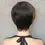 थंबनेल: Short Colored Pixie Cut Straight Remy Brazilian Human Hair Wigs