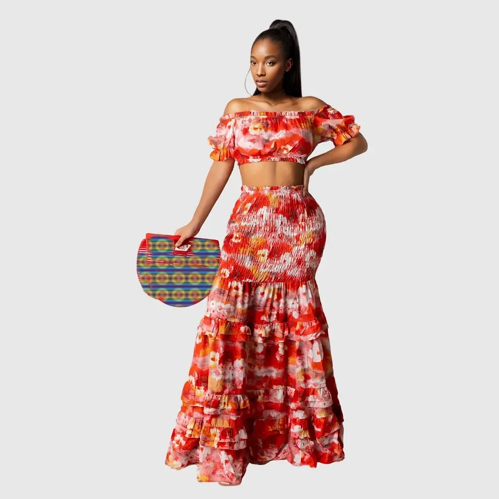 Thumbnail: Floral Digital Printing  Dresses