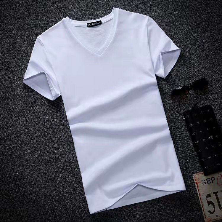 Thumbnail: v Neck T Shirts for Men Slim Style
