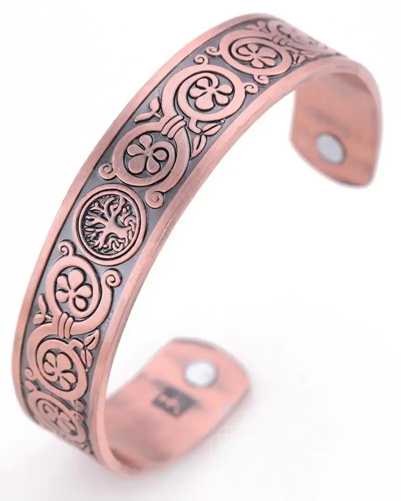 Thumbnail: Totem Bangle Magnetic Bracelet  for Men & Women