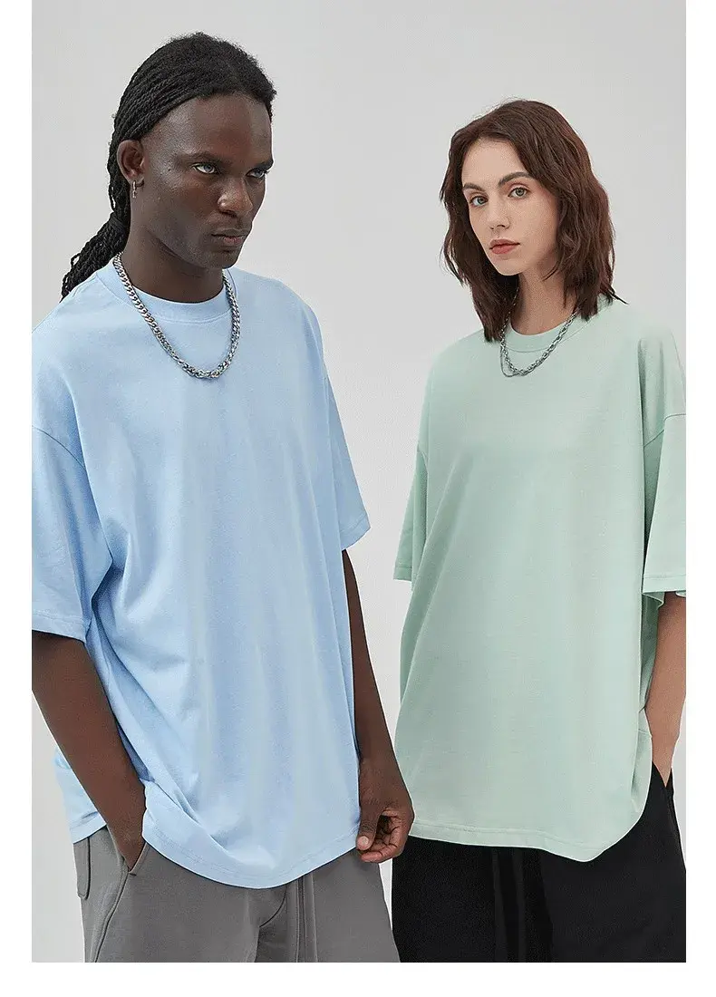 Thumbnail: Oversized Fashion O-Neck T-Shirt