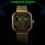 Thumbnail: Men Mechanical Watches Automatic Self-Wind Golden Transparent