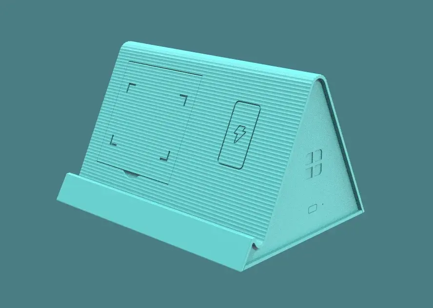 Thumbnail: Universal Desk 15w Dual Cell Phone Station Fast Wireless Charger