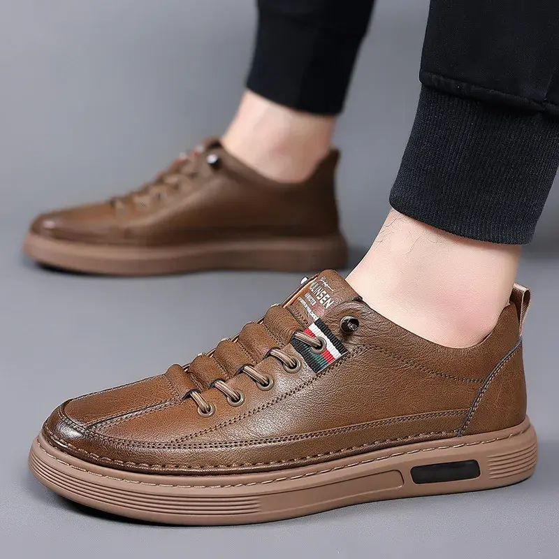 Thumbnail: Genuine Leather shoes for Men