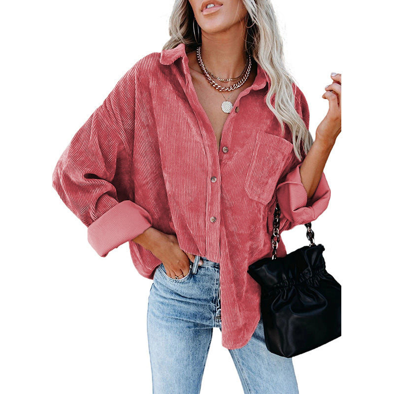 Thumbnail: Long Sleeve Shirt Woman Jacket and Coat