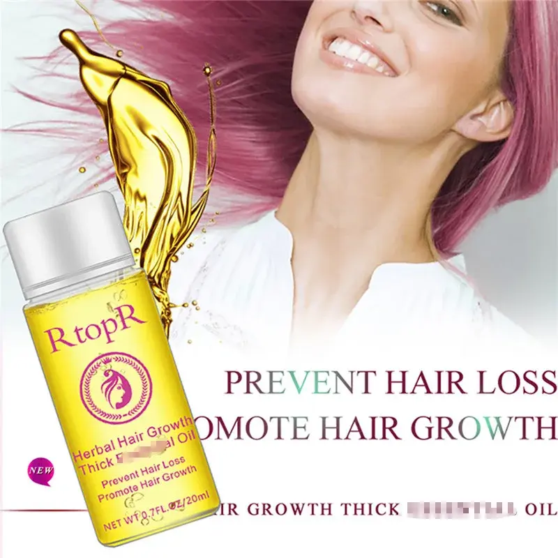 Thumbnail: Men and Women Natural  Herbal Hair Growth Oil