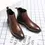 Miniatura: Big Size 38-48 Ankle Chelsea Leather Boots