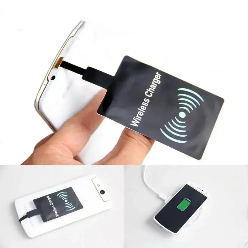 Thumbnail: Universal Qi Wireless Charging Charger Adapter Micro USB